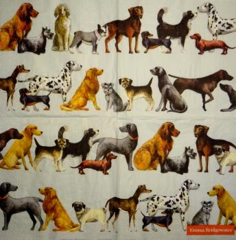HUN-763 Hunde - 3-lagig - Ihr - Emma Bridgewater - CS